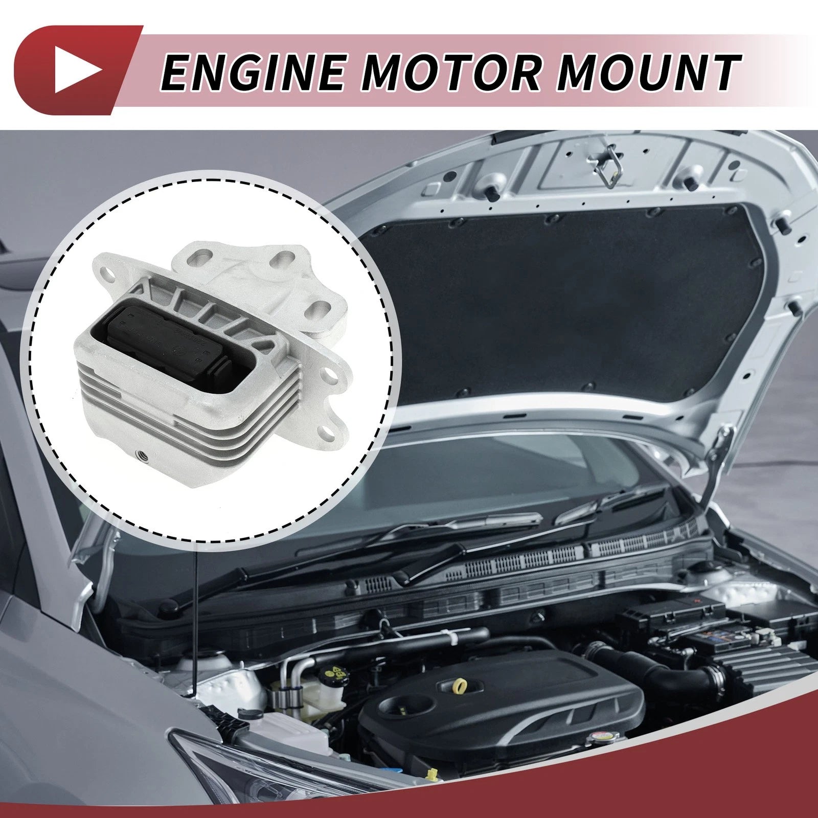 Engine Motor Mount Left OEM Replacement for BMW MINI (2014–2018)