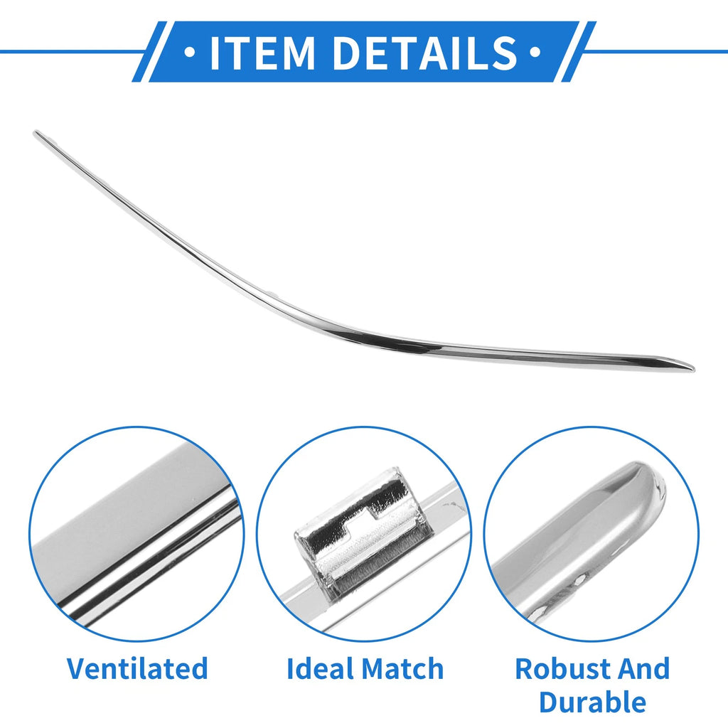 Front Left Bumper Grille Trim Garnish Replacement for Mercedes-Benz CLS (2011–2012)