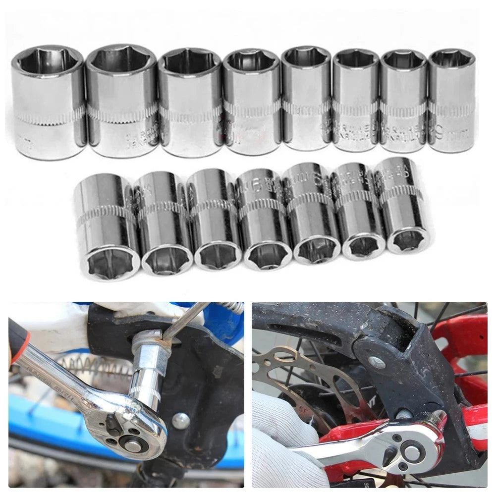 1pc Socket Hexagon Sleeve 1/4in for Automotive Use