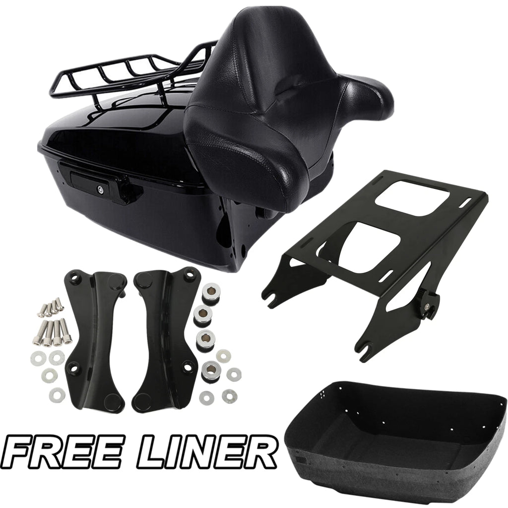 Trunk Pad Mount Rack Docking Kit for Harley Touring Glide (2014–2026)