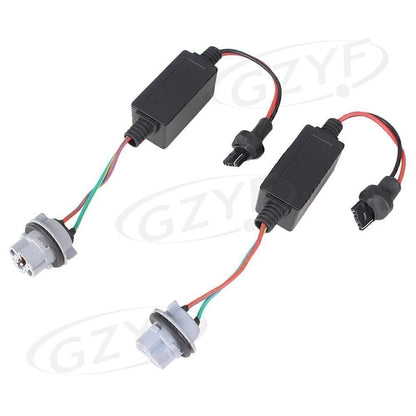 2X 7440 T20 LED Decoder Warning Canceller for Universal Applications