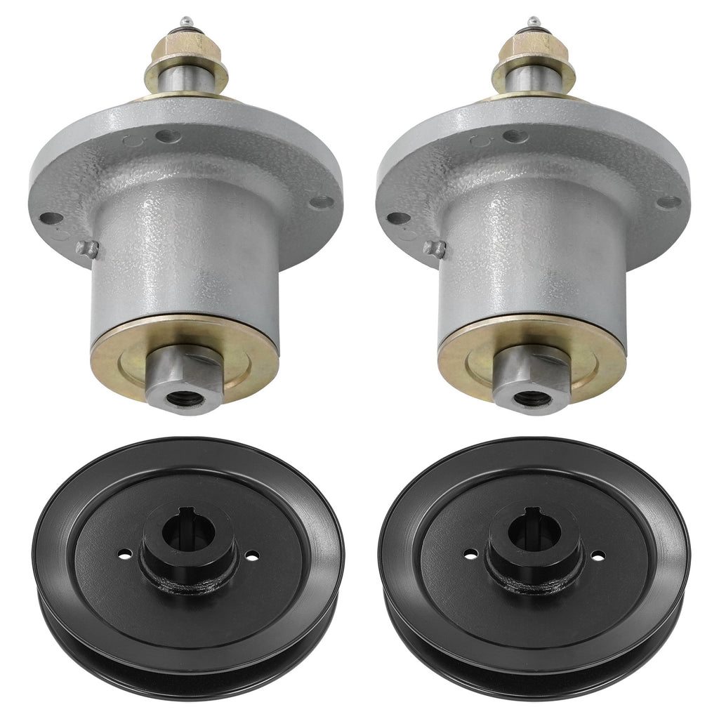 Deck Spindle with Pulley Replacement for Ferris FW25 F60Z (2000–2005)