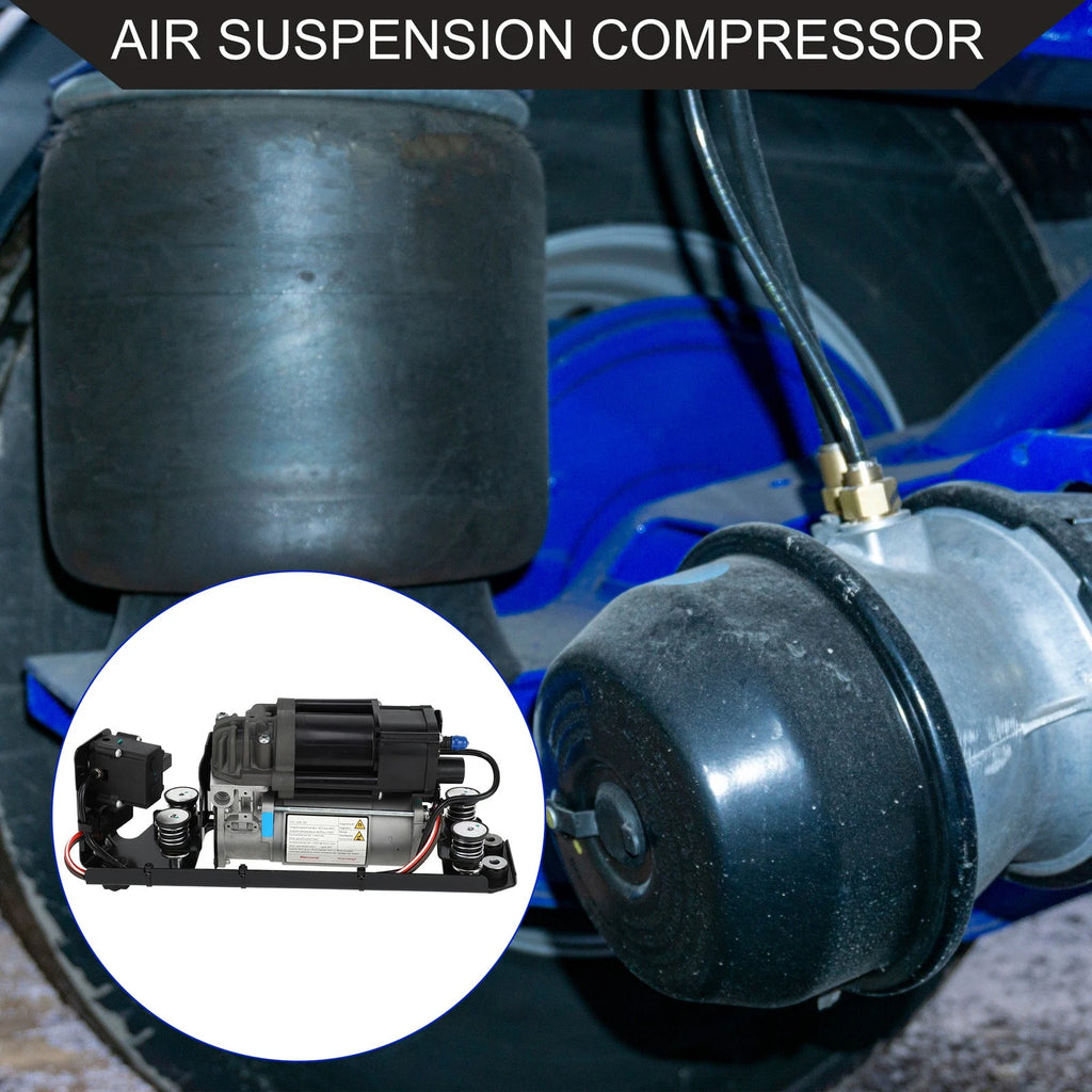 Air Suspension Compressor with Bracket Replacement for BMW 535i (2009–2017)