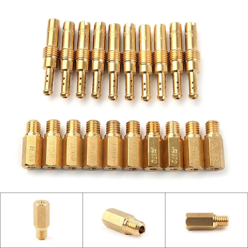 20x Main Jets + Slow Pilot Jets Kit for Motorcycle Carburetor
