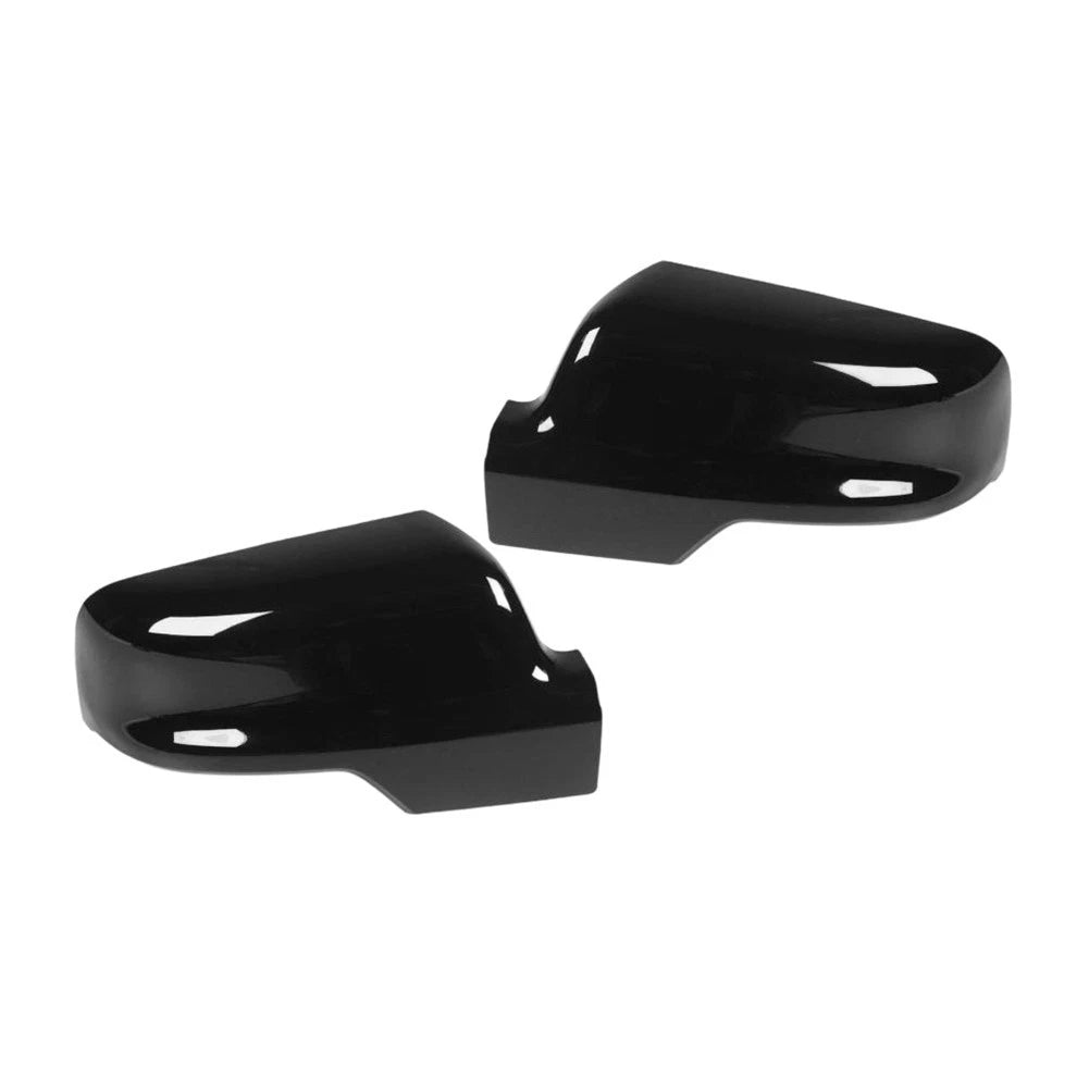 Side Mirror Covers Exterior Cap Set Mirror Cover Replacement Plastic Material