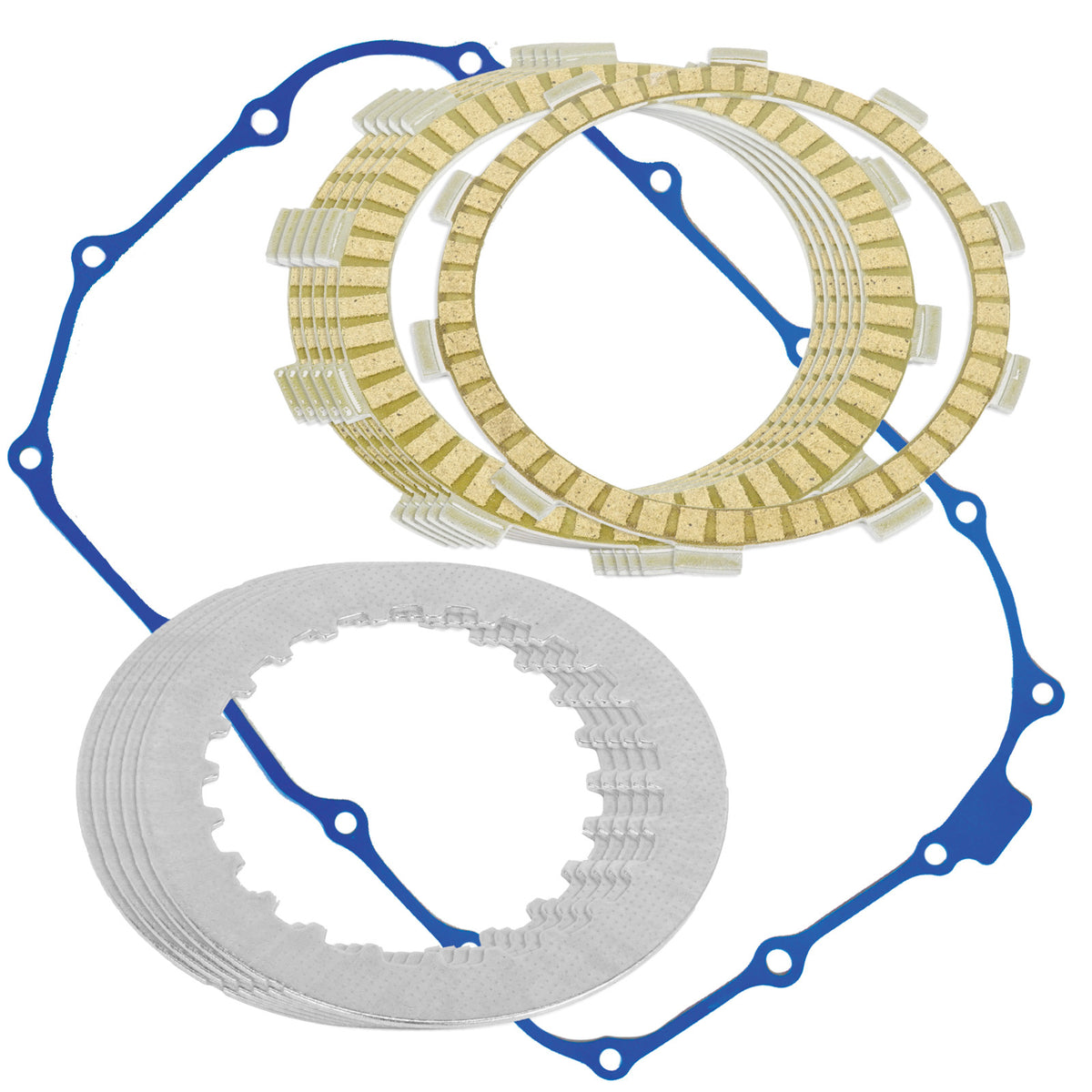 Clutch Friction Plates and Gasket Kit for Honda VT500C Shadow 1983-1986