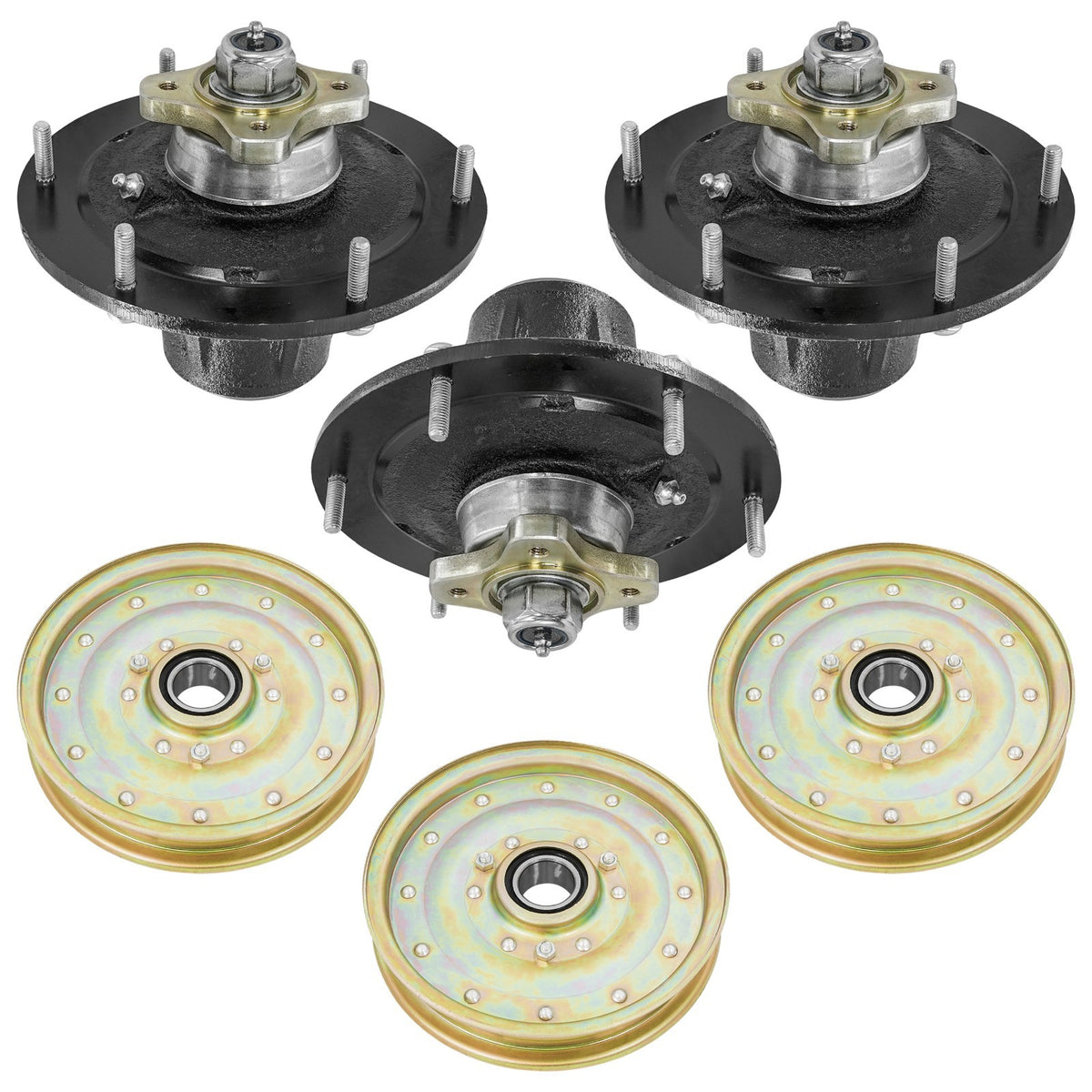 Deck Spindle and Pulley Replacement for John Deere ZTrak Z955R Z975M (60") (2008–2025)