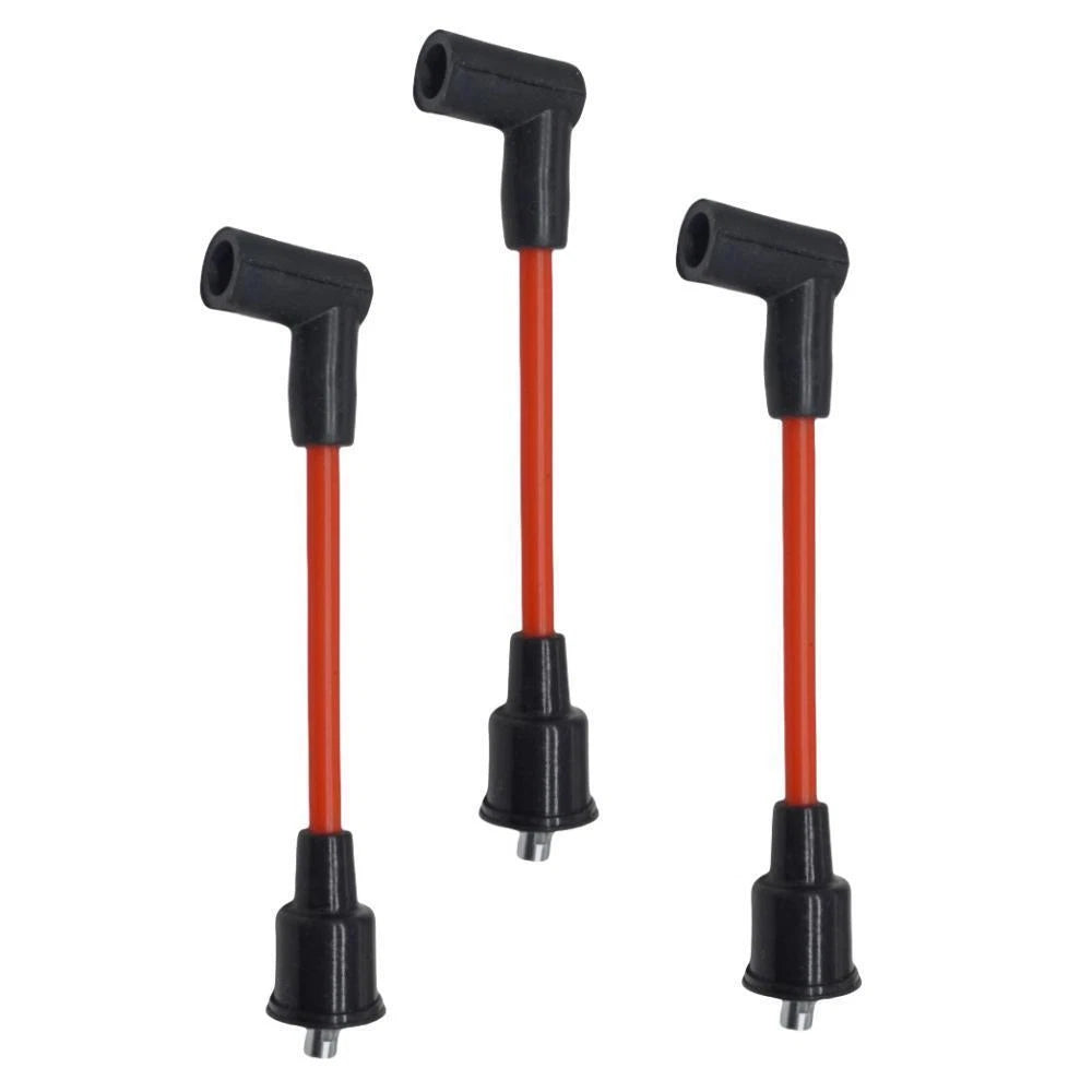 3X 7 Inch OutBoard Spark Plug Wire for Chrysler Force (Replace 18-8819-1)