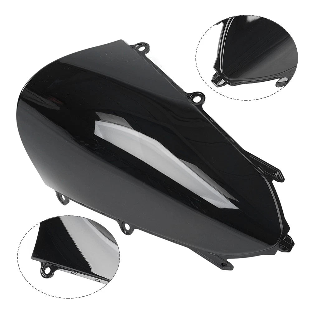 Motorcycle Windshield for Honda CBR250RR (2023–2024) Black