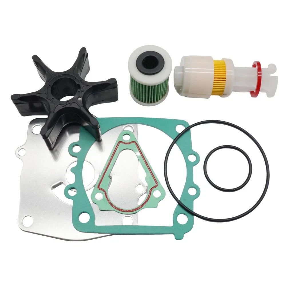 Water Pump Repair Kit & Thermostat for Yamaha 150 HP F150 (61A-W0078-00)
