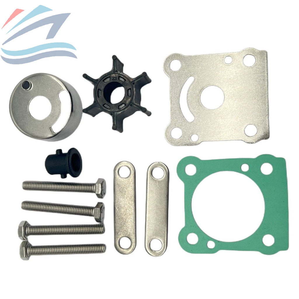 Water Pump Impeller Service Kit for Yamaha 2 Stroke 6-8 HP (EM 6N0 6G1-W0078)