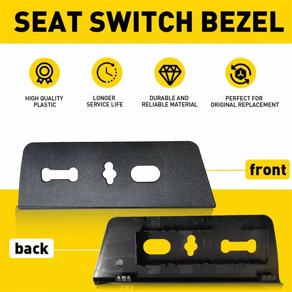 Front Right Power Seat Switch Housing Panel for Ford F150 (2009–2014) 9L3Z-14A706-CA