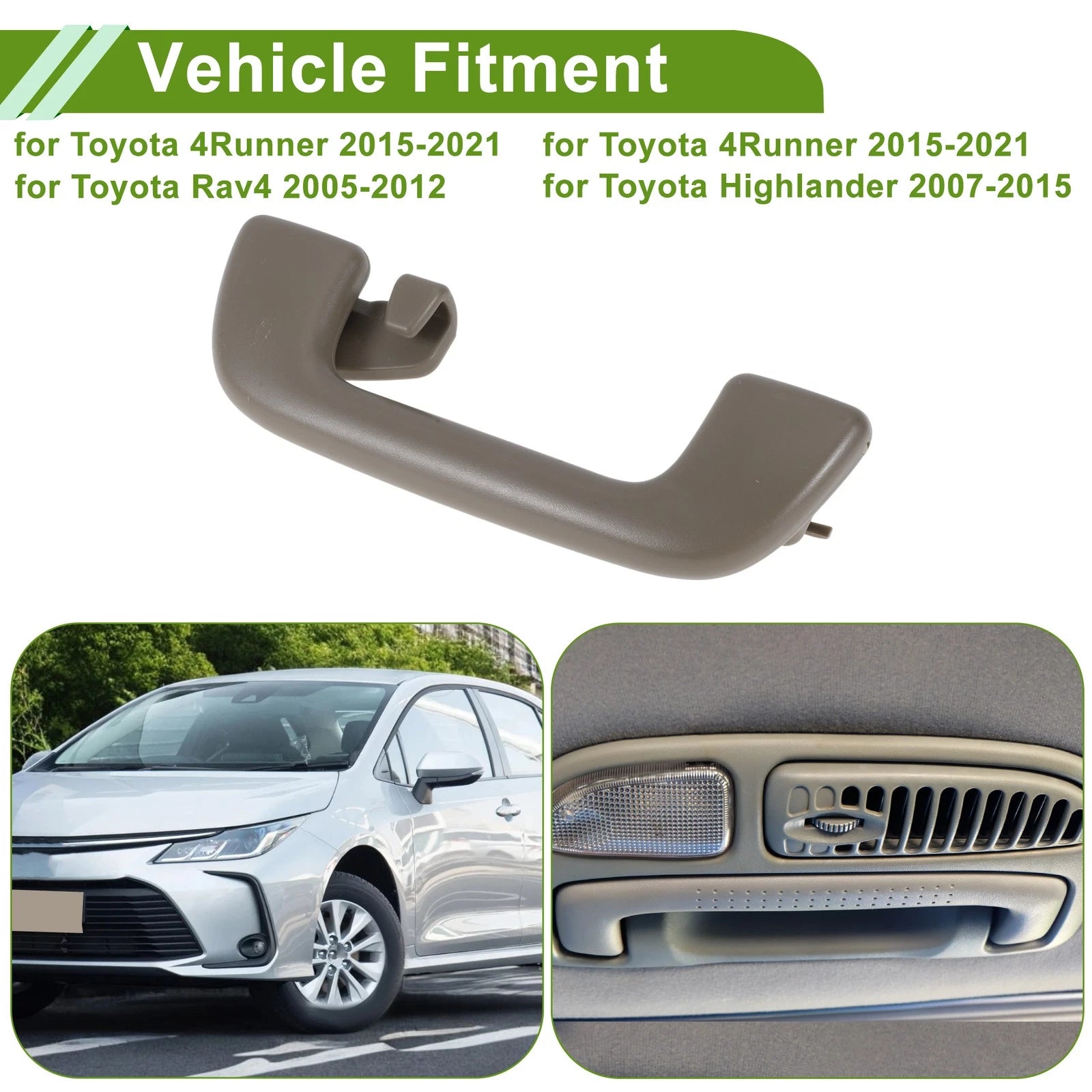Interior Trim Grab Handle A Pillar Replacement for Toyota Corolla (2009–2013)