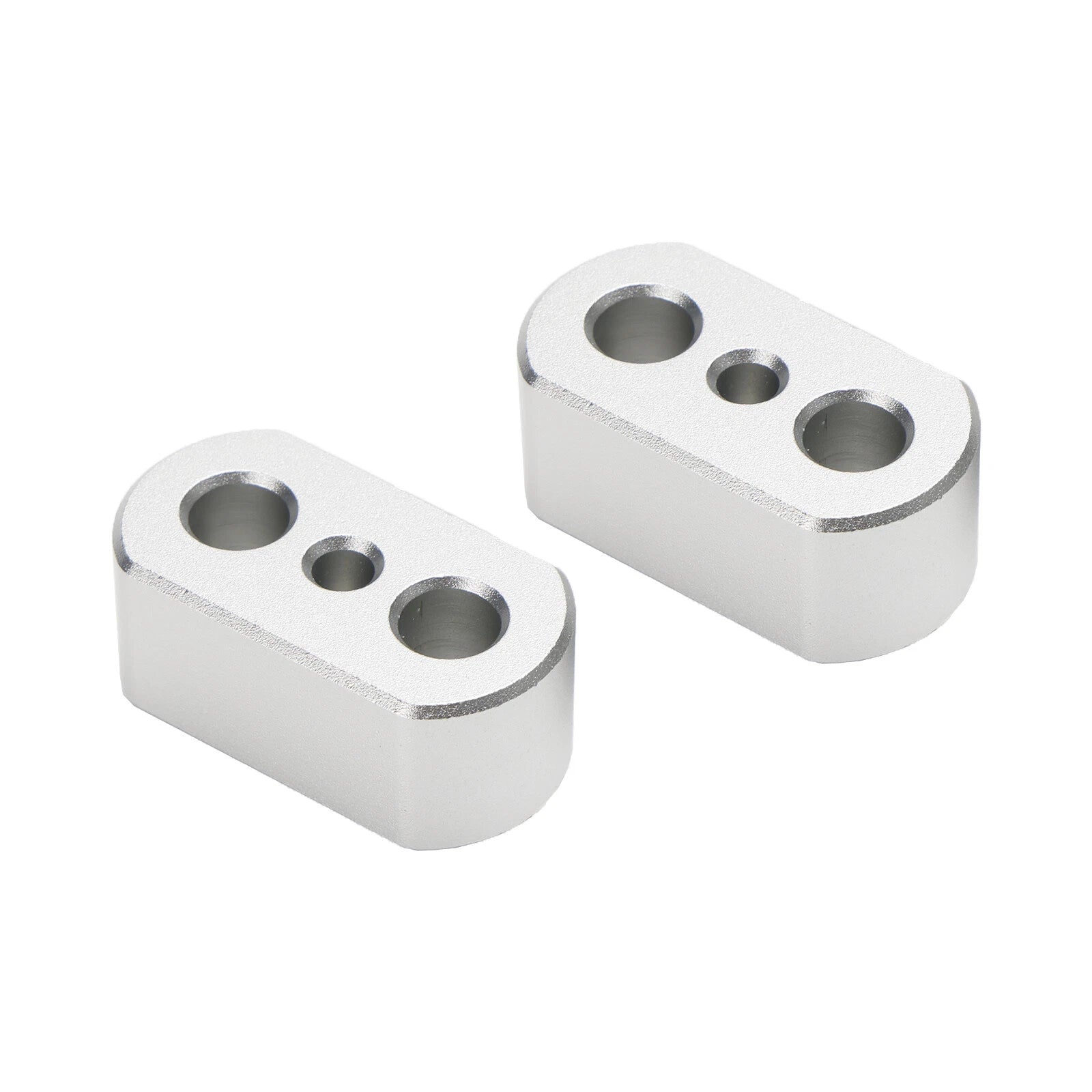 Silver Risers for Tiger 1200 & Explorer XR XRx XRx Low XRt XCx XCa (2010–2020)