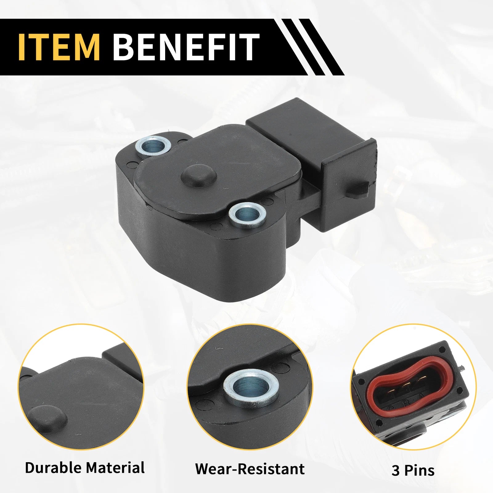 Throttle Position Sensor TPS for Ford Ranger (1993–1994) No.F07F9B989BA