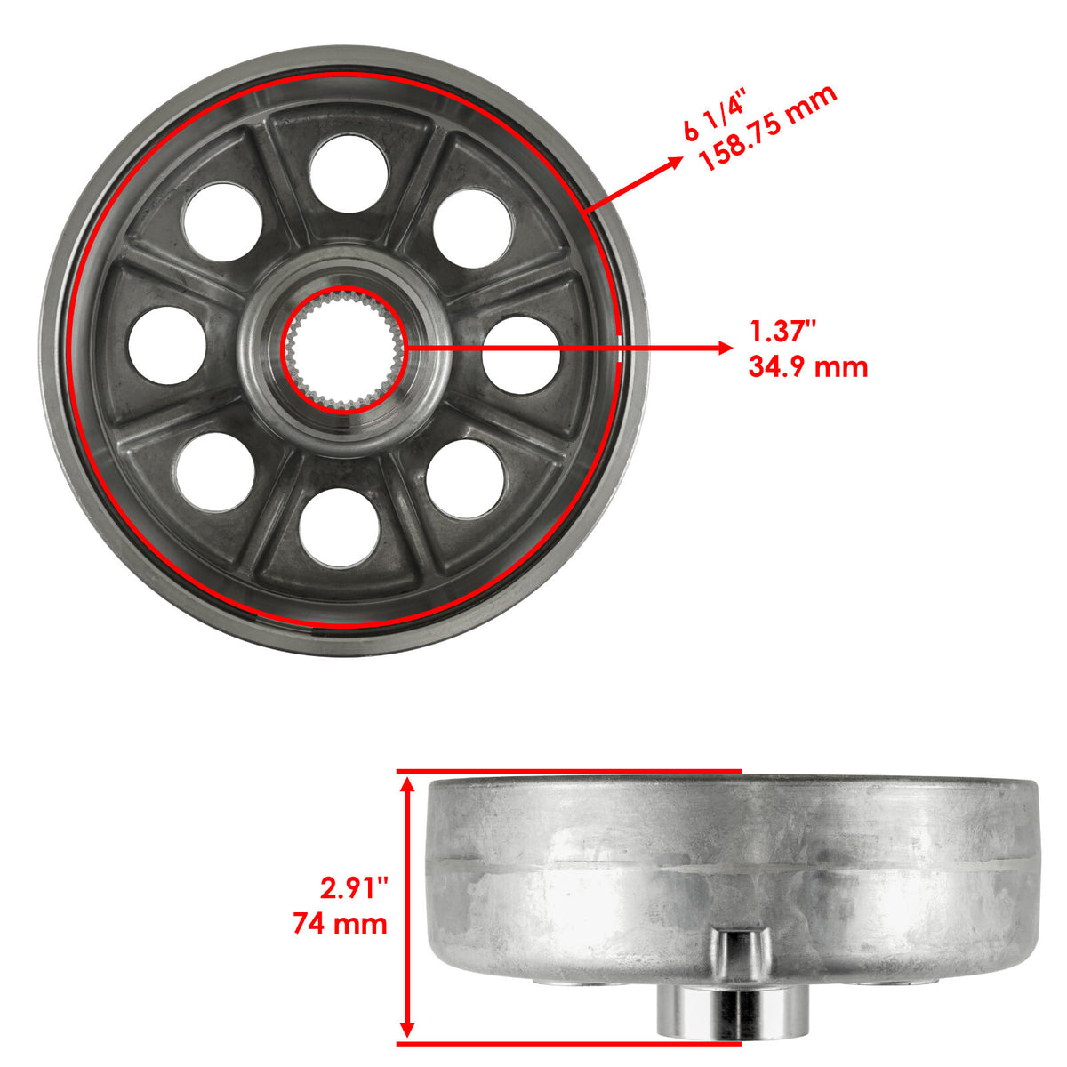 Rear Brake Drums and Seals Replacement for Honda TRX420 Rancher (2007–2013)