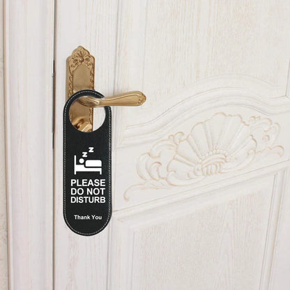 Double-Sided Door Sign for Hotel (No Year Range Specified)