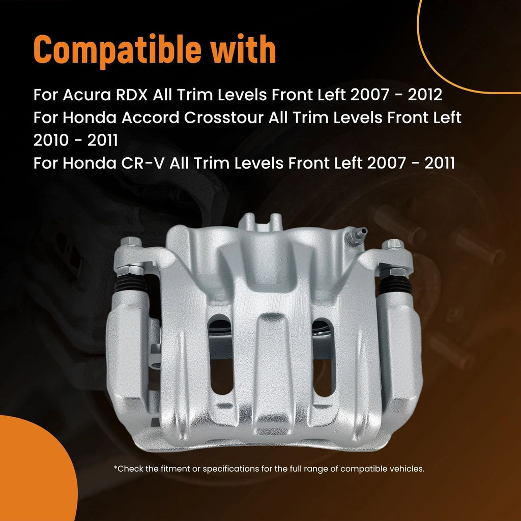 Front Left Disc Brake Caliper for Honda Crosstour CR-V (2012–2016)