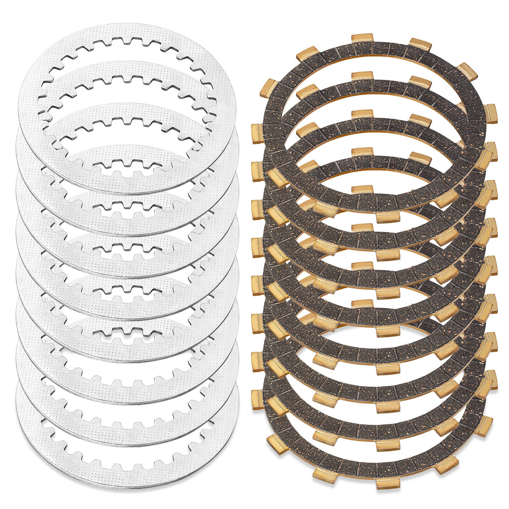 Clutch Friction and Steel Plates Kit w/ Gasket for Yamaha FZ6 (2005–2009)