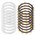 Clutch Friction and Steel Plates Kit w/ Gasket for Yamaha FZ6 (2005–2009)