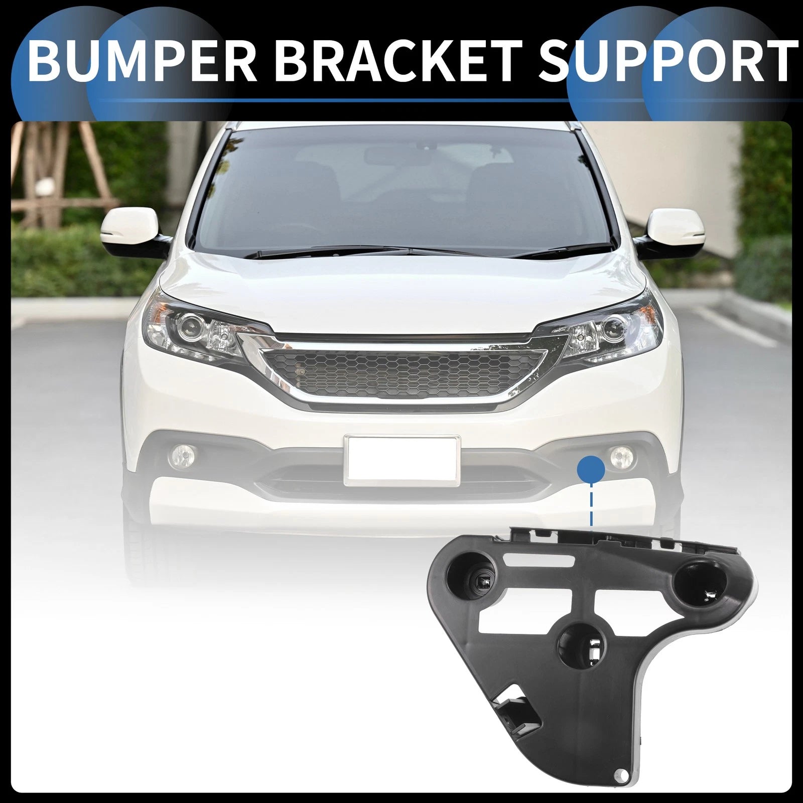 Right Front Bumper Support Bracket Replacement for Toyota Tundra (2007–2014)