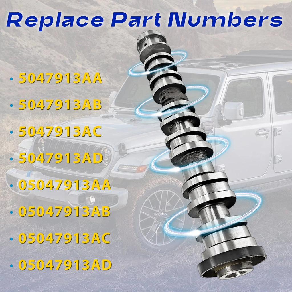 OEM Engine Intake Camshaft 5047913AD Right Side for Dodge Chrysler 300 Jeep (2011–2023)