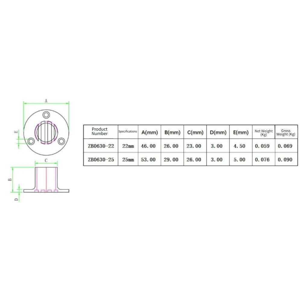 Stainless Steel 316 Floor Drain for Marine Deck Scupper
