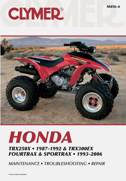 Service Repair Guide for Honda TRX250X & TRX300EX (1987–2006)