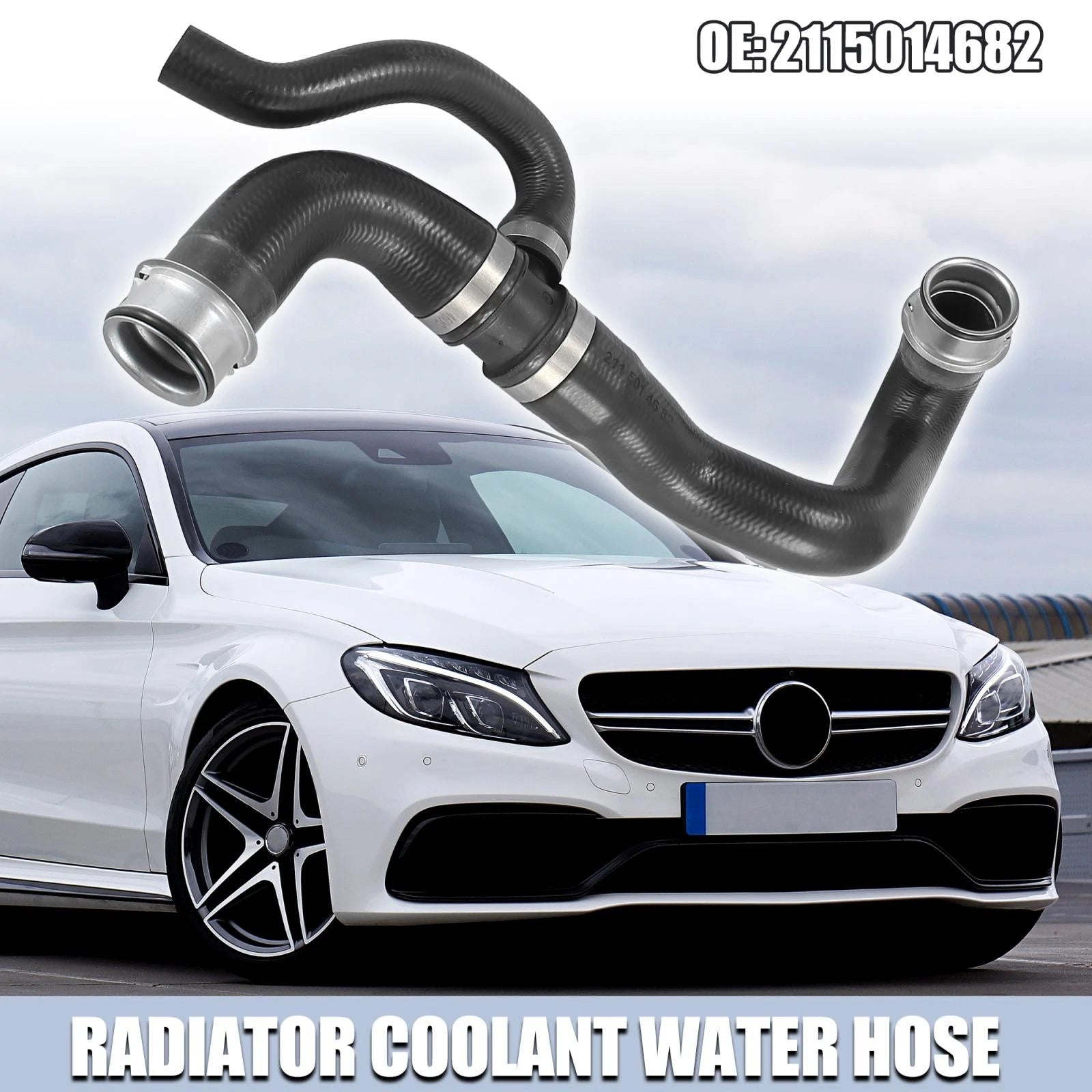 Lower Radiator Coolant Hose for Mercedes-Benz E350 2006–2009