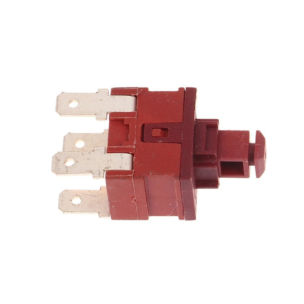 Self-Locking Push Button Power Switch for P12-2 (8A 250VAC)