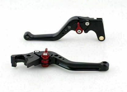Short Brake Clutch Levers for Ducati 1299/1199/959/899/Xdiavel (2012–2020) Black C3