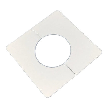 10pcs ABS Plastic Wall Hole Cover Sticker 86x86mm for Indoor Outdoor