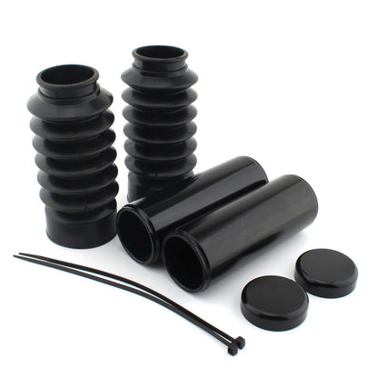 Front Fork Cover Tube Cap Kit Protector For Harley-Davidson Street Bob 2018-2024