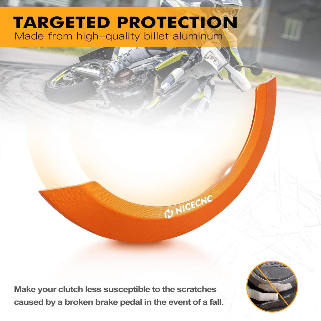 CNC Engine Ignition Cover & Clutch Guard Protector Kit for KTM 690 SMC/R (2008–2023)