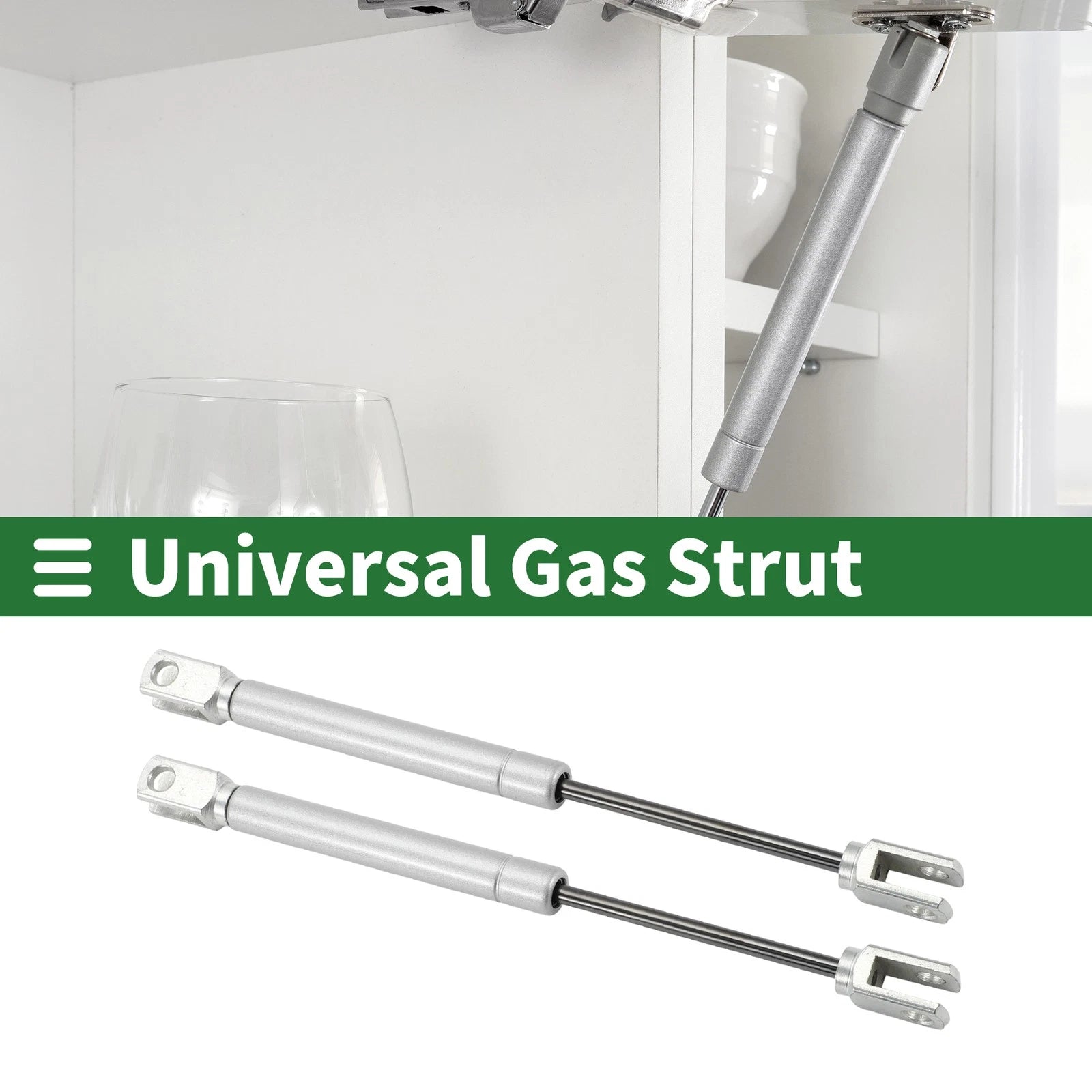 2Pcs Lift Supports Struts Gas Spring for Universal Applications (10")