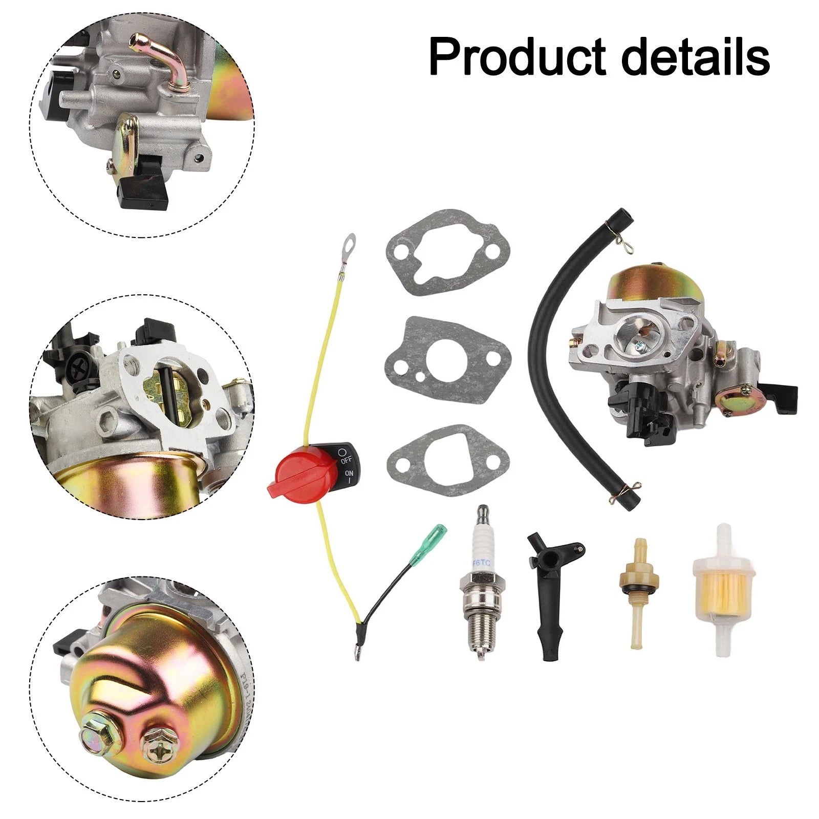 Carburetor Fuel Filter Gaskets for Lawn Mower