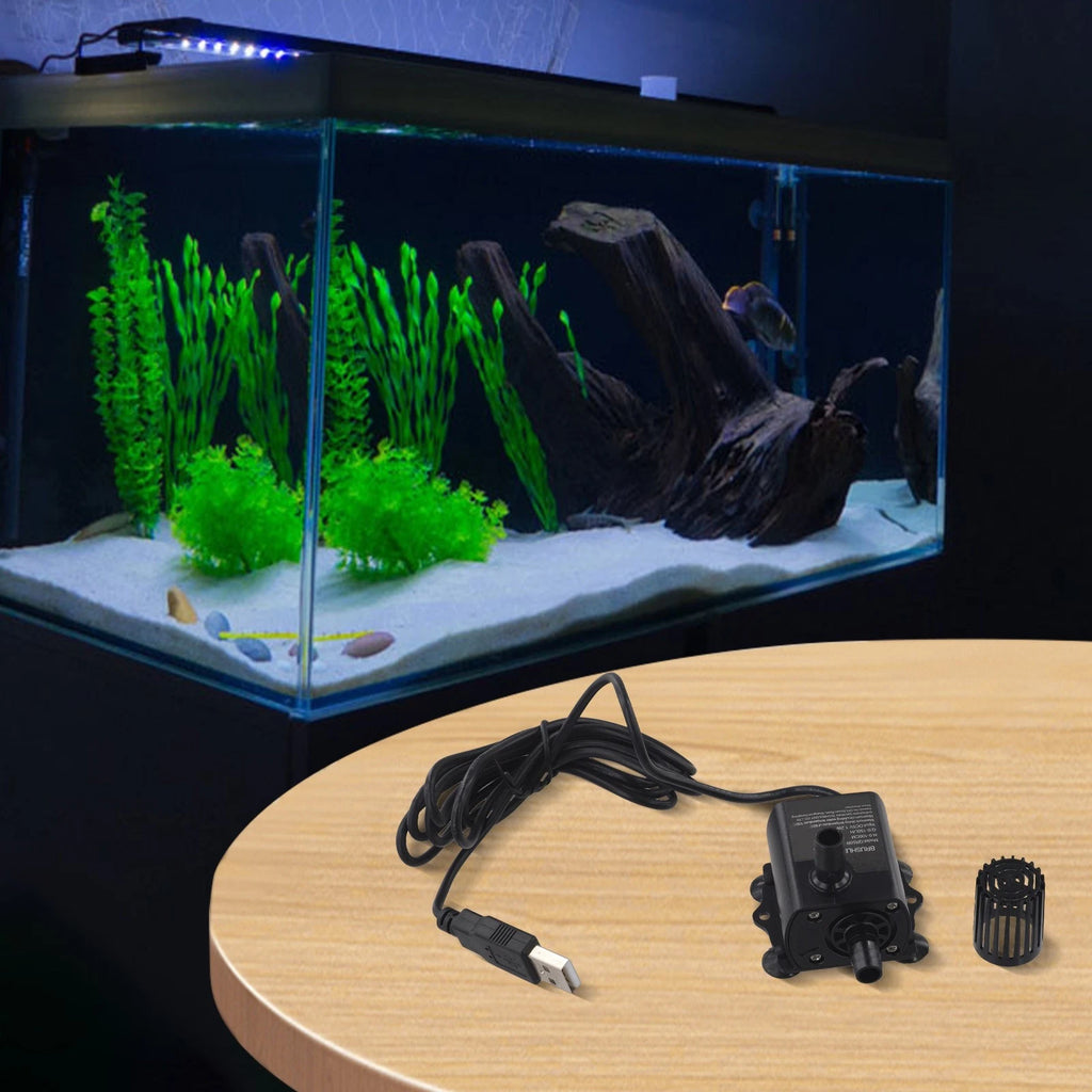 Compact USB Brushless Water Pump with Filter for Various Applications