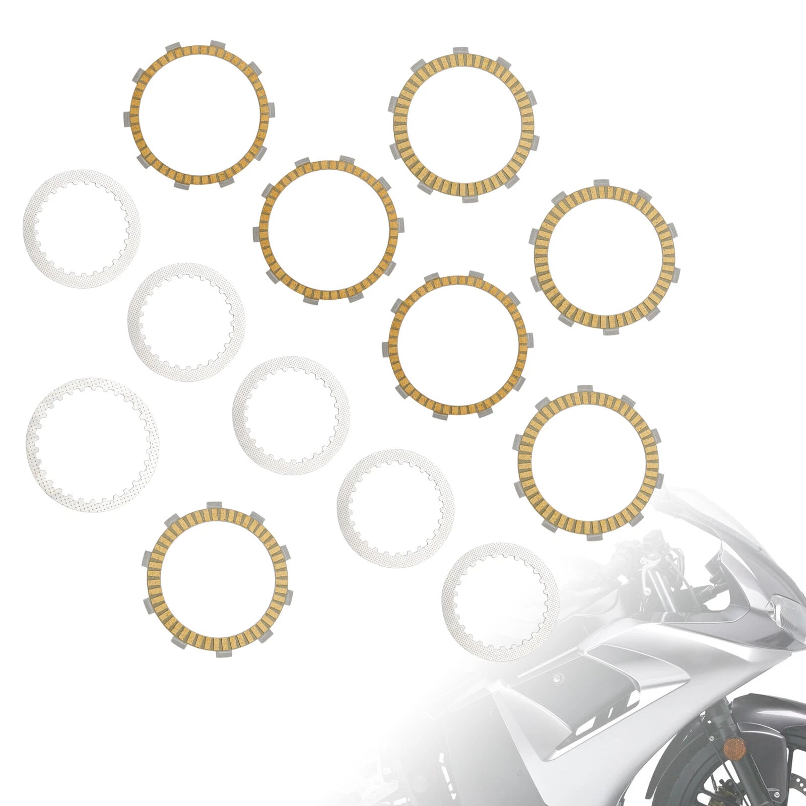 Clutch Friction Plate Kit for RC250 (2015–2018) RC390 (2016–2022) 90232011000