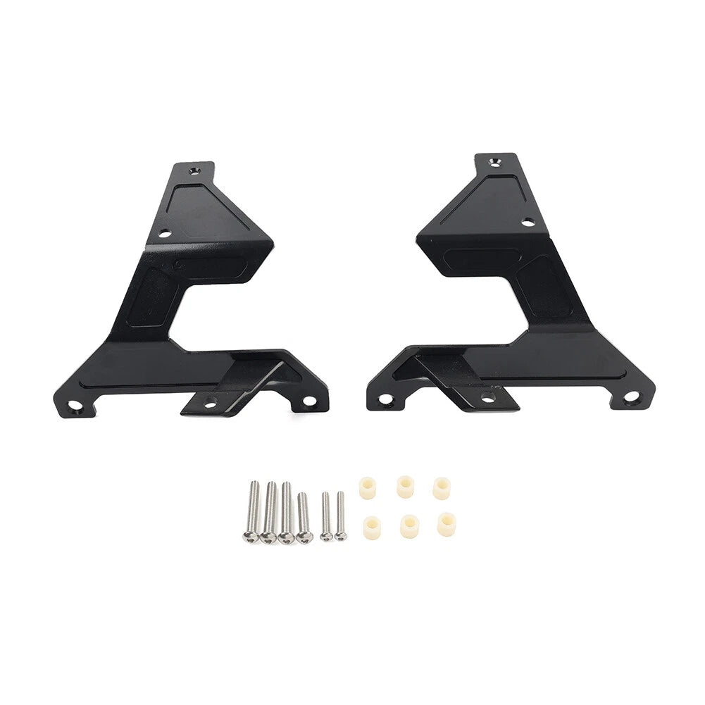 Dual A-Pillar Light Mounting Brackets For Jeep Wrangler JL Gladiator JT