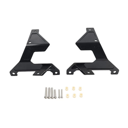 Dual A-Pillar Light Mounting Brackets For Jeep Wrangler JL Gladiator JT