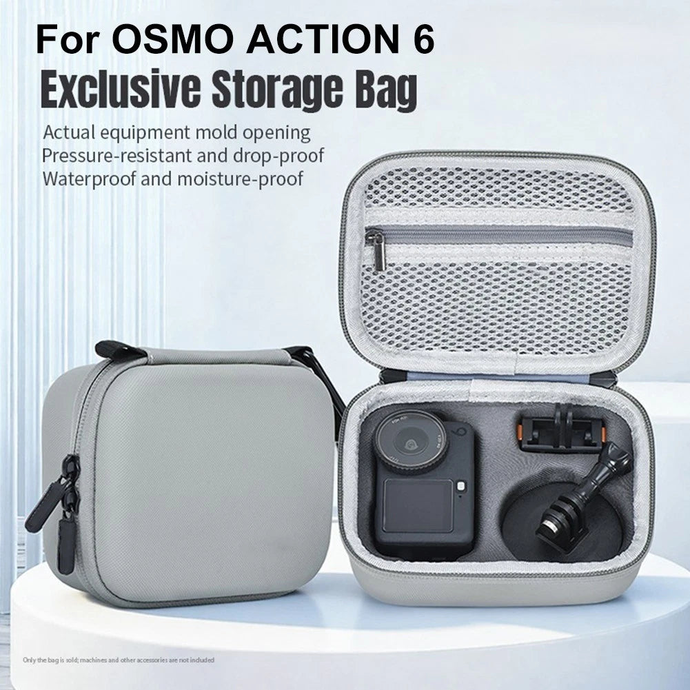 Storage Bag for DJI Action6 Camera (Portable, Shockproof)