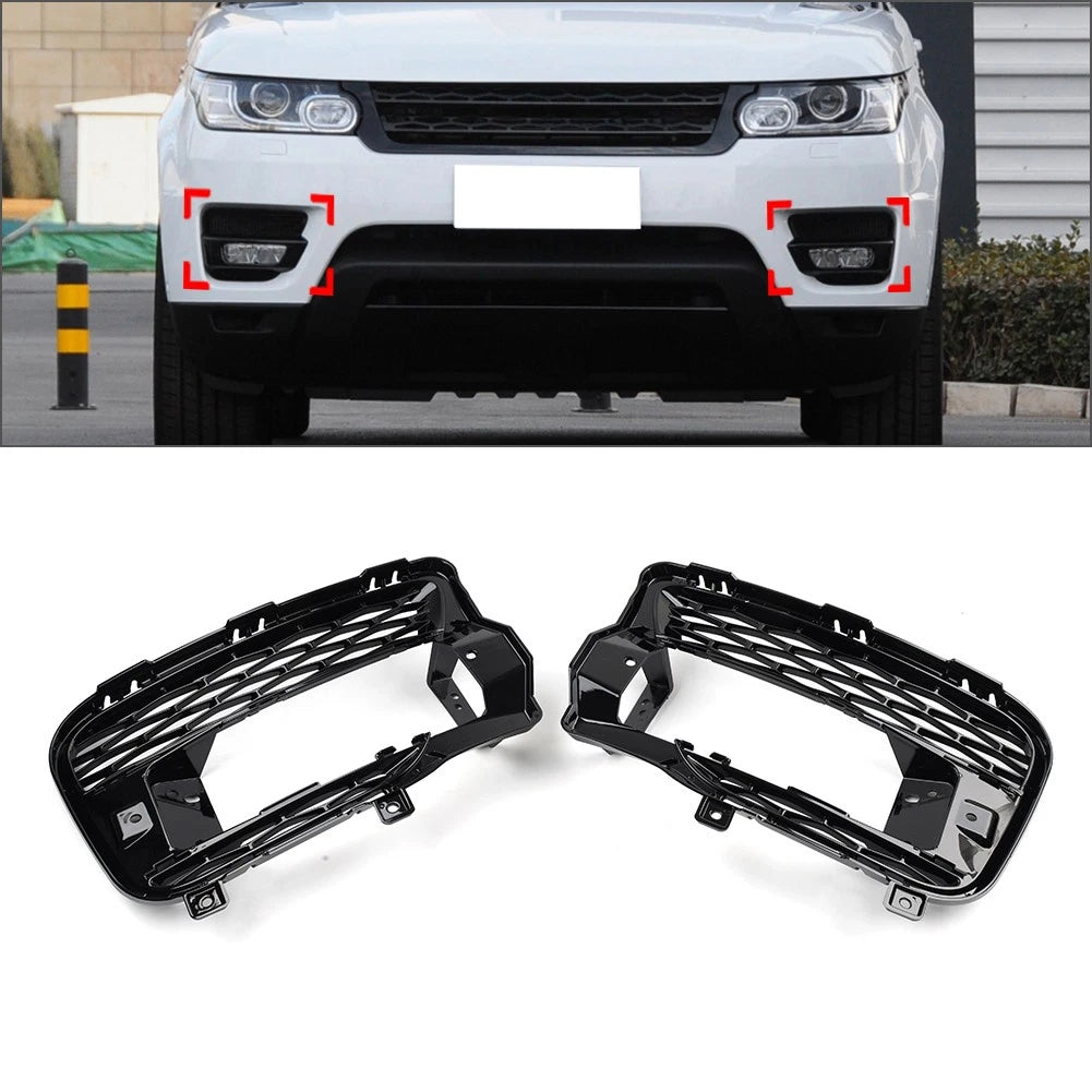 Fog Lights Mesh Grille Cover for Land Rover Range Rover Sport (2014–2017)