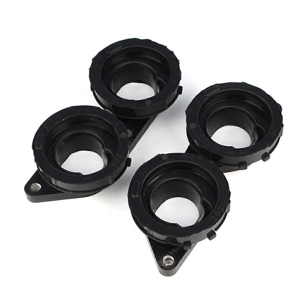 2X Carburetor Joint Intake Manifold Boot for Yamaha FZ6R XJ6 (2009–2017)