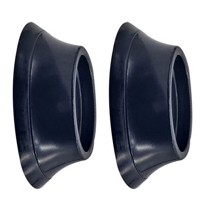 2Pcs Headset Spacers 28mm 6mm Aluminum with Rubber Seal for Bicycle Fork