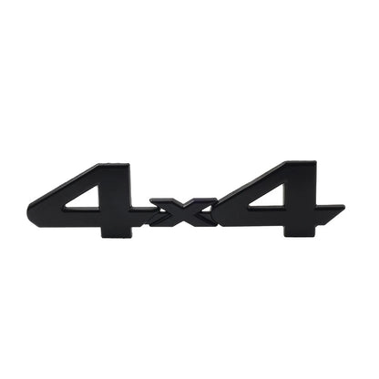 3D Rear Tailgate Emblem Badge Overlay Decal for Universal Fit (Black)