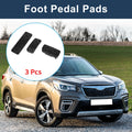 3 Pcs Automatic Foot Accelerator Pedal Covers for Subaru Forester (2003–2005)