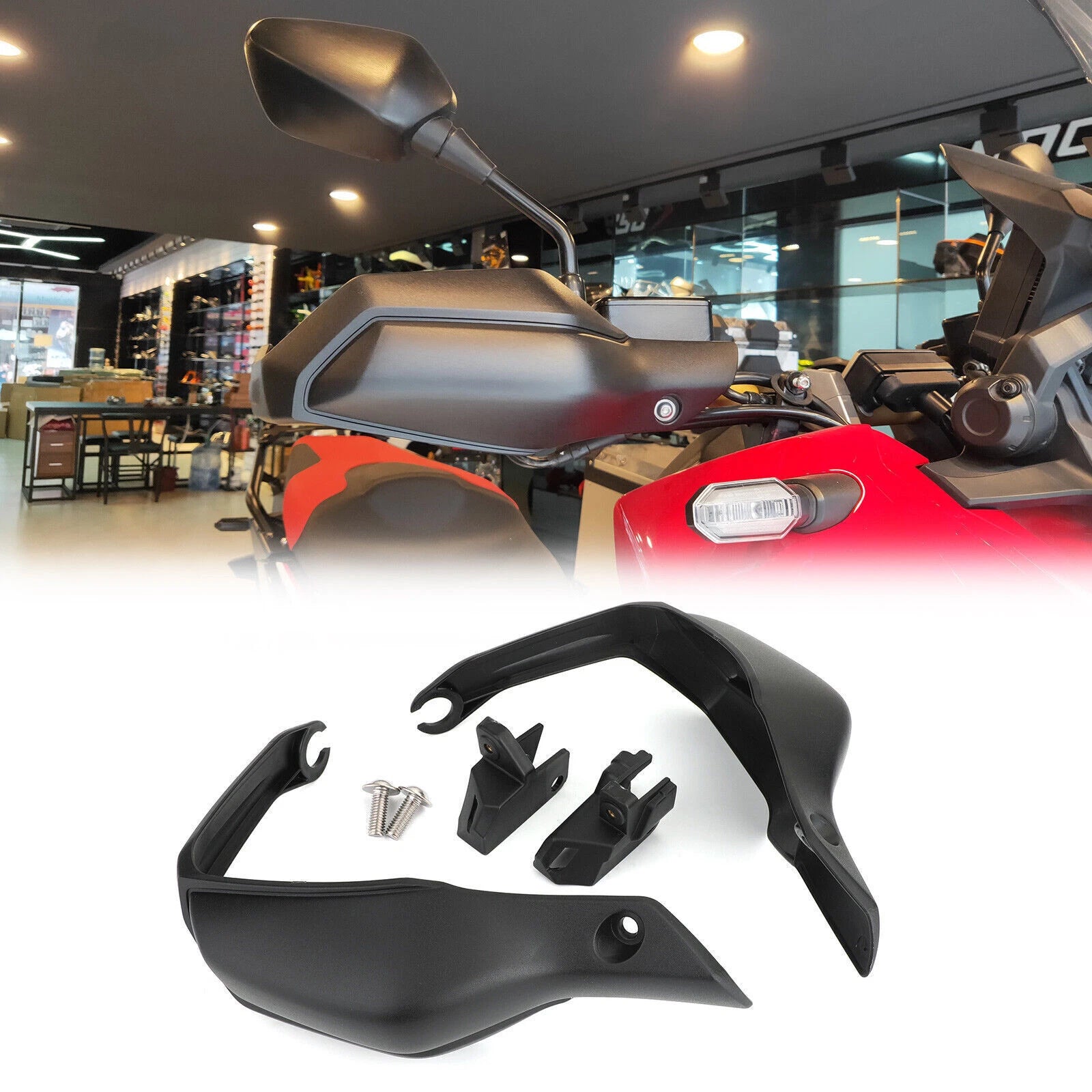 Handguard Handlebar Shells Protector for Honda X-ADV 750 (2017–2020) Black T9