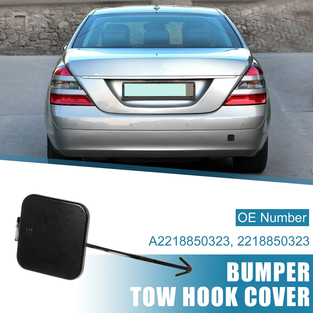 Rear Tow Hook Cover Replacement for Mercedes-Benz S Class W221 (2007–2009)