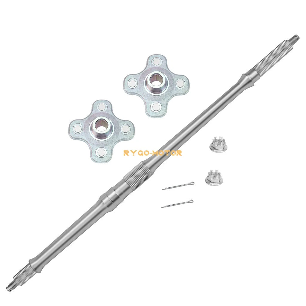 Rear Axle Shaft & Wheel Hubs for Yamaha ATV (5ND-F5381-01-00, 5ND-F5383-11-00)