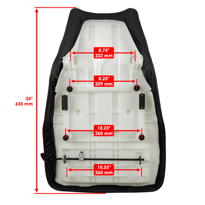 Complete Seat Replacement for Honda (77100-HN2-000ZA) Black (2005–2025)